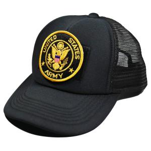 タクティカル ミリタリー ワッペン ベルクロ メッシュ キャップ