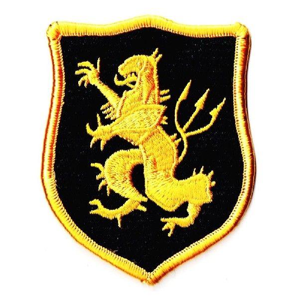 ミリタリーワッペン デヴグルゴールドチームBL