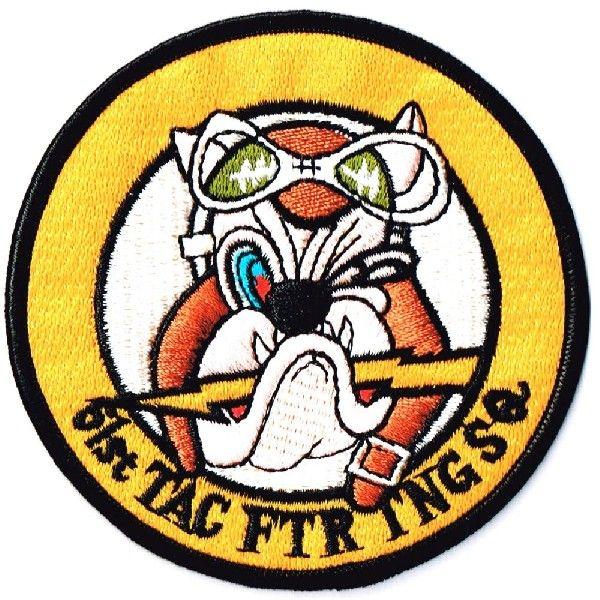 ミリタリーワッペン USAF第61戦術戦闘訓練飛行隊