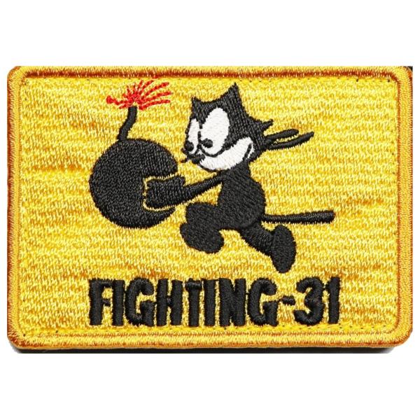 サバゲー ミリタリーワッペン アメリカ海軍 NAVY 戦闘攻撃飛行隊 VFA 31 トムキャッターズ...