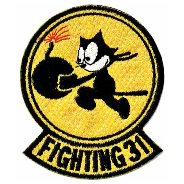 アイロン接着 トップガン サバゲー ミリタリー ワッペン アメリカ海軍 NAVY 戦闘攻撃飛行隊 V...
