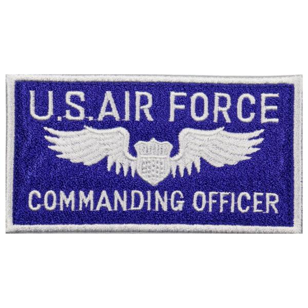 アイロン接着 サバゲー 刺繍 ミリタリーワッペン USAF 角型 オリジナル ブランド Wappen...