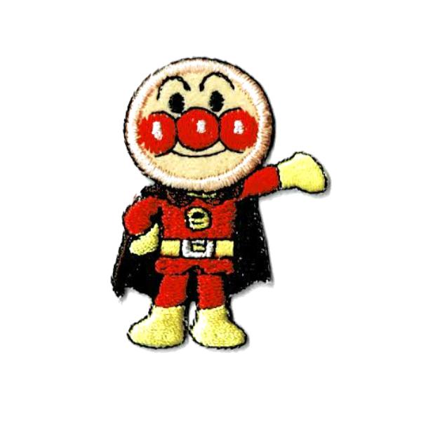 アンパンマン キャラクター 刺繍 ミニ ワッペン シール アップリケ アイロン接着 アンパンマン 1