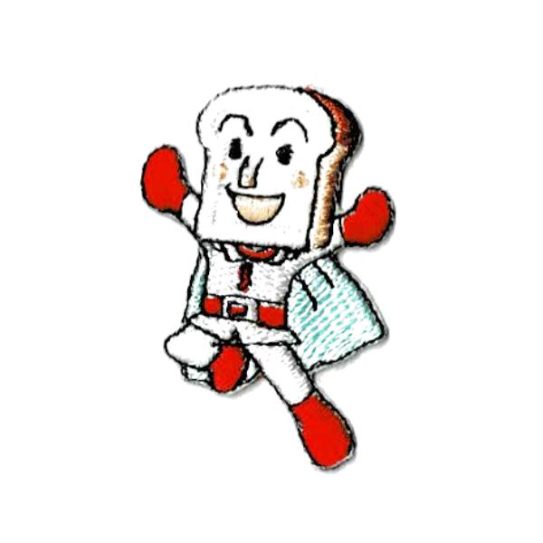 アンパンマン キャラクター 刺繍 ミニ ワッペン シール アップリケ アイロン接着 しょくぱんまん