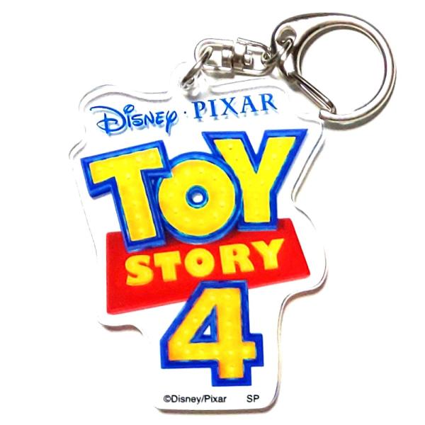 トイストーリー4 アクリル キーホルダー キャラクター ロゴ
