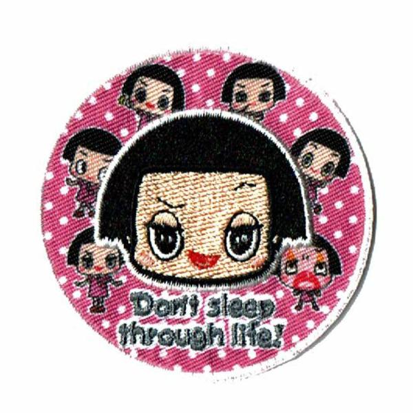 チコちゃんに叱られる ワッペン キャラクター サークル