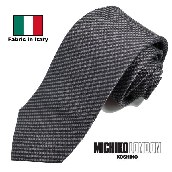 イタリア生地 日本縫製 Fabric in Itary ネクタイ ブランド MICHIKO LOND...