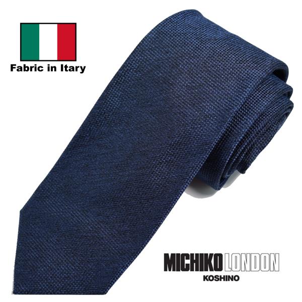 イタリア生地 日本縫製 Fabric in Itary ネクタイ ブランド MICHIKO LOND...