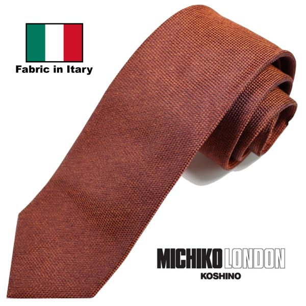 イタリア生地 日本縫製 Fabric in Itary ネクタイ ブランド MICHIKO LOND...