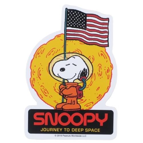 壁シール大 スヌーピー ダイカットビニールステッカー フラッグマーズ