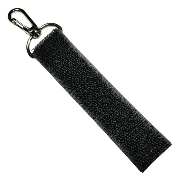 サバゲー ベルクロ パッチ ワッペン ホルダー ナスカン スリム 約2.5cmx11cm 面ファスナ...