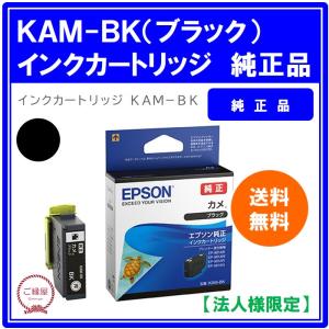 エプソン（EPSON） 純正 インクカートリッジ カメ KAM-BK ブラック
