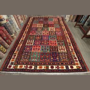 魅惑のモロッコラグ　生命の樹　ヴィンテージラグ　オールド手織り絨毯　219x313cm　＃155