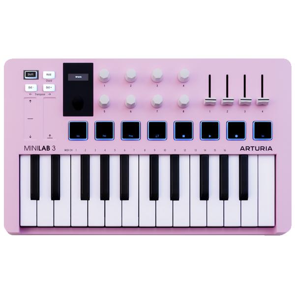 Arturia MiniLab 3 Rose Quartz ローズクオーツ ［MINILAB3 RQ...