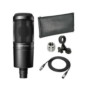 audio-technica AT2020 + XLR-XLR ケーブル セット コンデンサーマイク