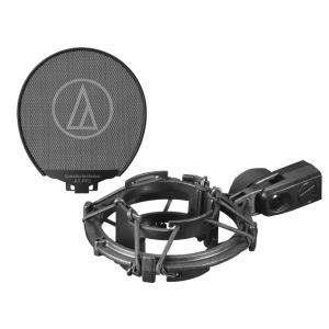audio-technica AT8458a + AT-PF2 セット　ショックマウント + ポップ...