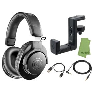 audio-technica ATH-M20xBT + ヘッドホンハンガー AT-HPH300セット ［マークスミュージックオリジナルクロス付］ワイヤレスヘッドホン ［宅配便］【区分B】｜marks-music