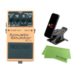 BOSS Acoustic Simulator AC-3 + KORG Pitchclip 2 PC...