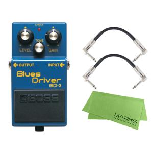 BOSS Blues Driver BD-2 + モリダイラパッチケーブル2本 セット［マークス・オ...