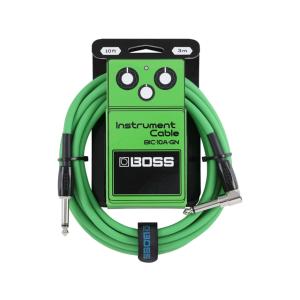 BOSS BIC-10A-GN グリーン 10ft/3m Instrument Cable Gree...