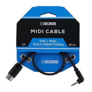 BOSS BMIDI-1-35　3.5mm TRS／MIDIケーブル 30cm <メール便利用>【区分YC】｜marks-music