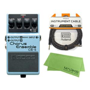 BOSS Chorus Ensemble CE-5 + Roland ケーブル セット［マークス・オ...