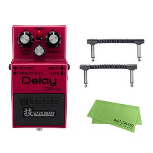 BOSS Delay DM-2w(J)/技WAZA CRAFT + WARWICKパッチケーブル2本...