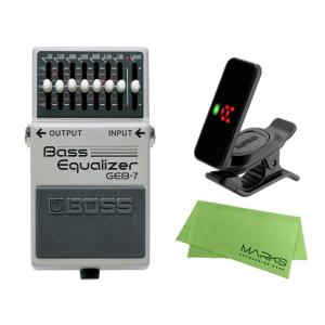 BOSS Bass Equalizer GEB-7 + KORG Pitchclip 2 PC-2 ...