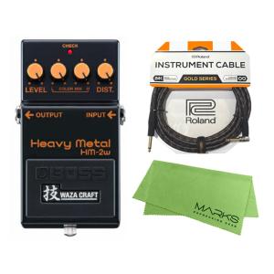 BOSS HM-2w Heavy Metal 技 WAZA CRAFT + Roland ケーブル ...