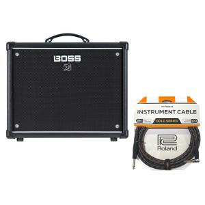 ☆お値下げしました【ROLAND】ギターアンプ『KTN-50』あります！！ BOSS（ボス） BOSS KTN-50 3 EX + Rolandケーブル + マークスクロス