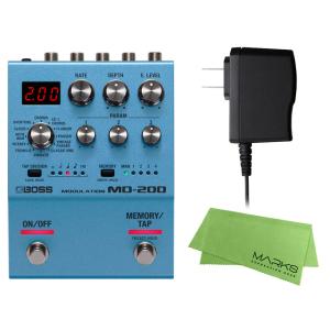 BOSS MD-200 + 純正ACアダプター PSA-100S2 + マークスオリジナルクロス セ...