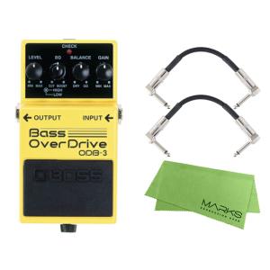 BOSS Bass OverDrive ODB-3 + モリダイラパッチケーブル2本 セット［マーク...