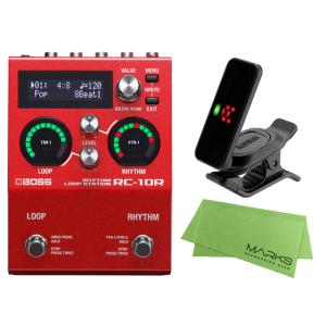 BOSS RC-10R + KORG Pitchclip 2 PC-2 + マークスオリジナルクロス...