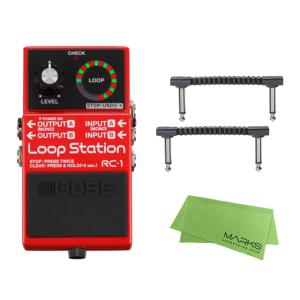 BOSS Loop Station RC-1 + WARWICKパッチケーブル2本 セット［マークス・オリジナルクロス付］　コンパクトエフェクター［宅配便］【区分A】