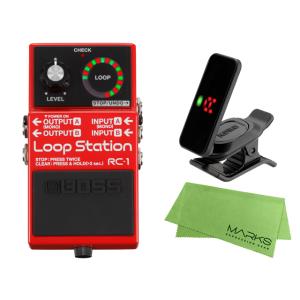 BOSS Loop Station RC-1 + KORG Pitchclip 2 PC-2 + マ...