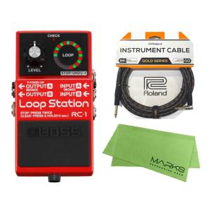 BOSS Loop Station RC-1 + Roland ケーブル セット［マークス・オリジナ...