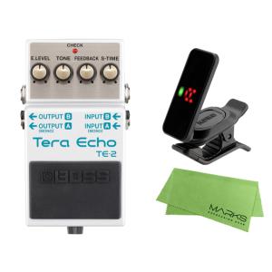 BOSS Tera Echo TE-2 + KORG Pitchclip 2 PC-2 + マークス...