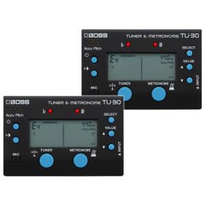 【まとめ買い】BOSS TU-30 ２個セット　チューナー／メトロノーム  [TUGR04]