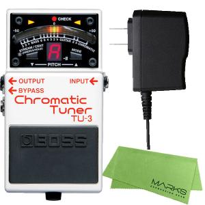 BOSS Chromatic Tuner TU-3+ PSA-100S2 + マークスオリジナルクロス セット【区分A】｜marks-music