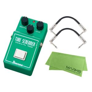 Ibanez TS808 Tubescreamer + モリダイラパッチケーブル2本 + マークスク...