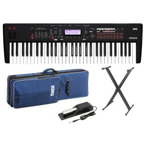 KORG KROSS 2 61鍵盤モデル Super Matte Black [KROSS2-61-...