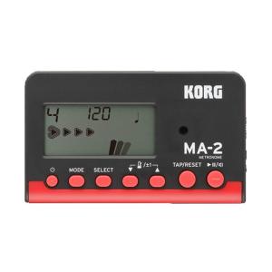 KORG MA-2 ブラック＆レッド MA-2-BKRD　メトロノーム &lt;メール便利用&gt;