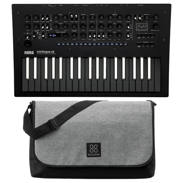 KORG minilogue xd Inverted [minilogue-xd BW]  ブラック...
