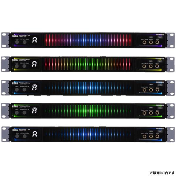 KORG Pitchblack X Pro [PB-X-PRO] ラックマウントチューナー