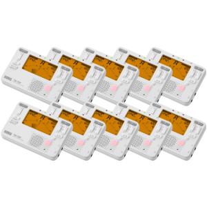 KORG TM-70F ホワイト TM-70F-WH 10個セット チューナー／メトロノーム[TMG...