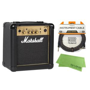 Marshall MG10 GOLD ［MG10G］+ Roland ケーブル セット　ギターアンプ【区分C】｜marks-music