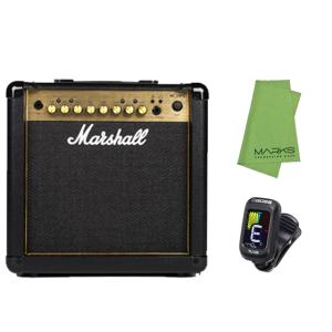 MARSHALL MG15FX GOLD + BOSS TU-02 + マークスクロスセット　ギター...