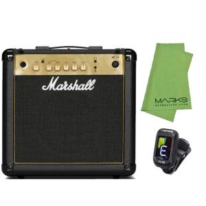 MARSHALL MG15 GOLD + BOSS TU-02 + マークスクロスセット　ギターアン...