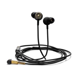 MARSHALL MODE EQ BLACK AND BRASS イヤホン 有線