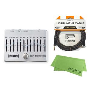 国内正規品 / MXR M108S TEN BAND EQ + Rolandケーブル + マークスク...